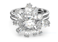 Anello Swarovski Donna in Lega metallica 5644662 - 5644662